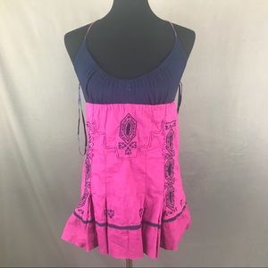 Free People Purple Sleeveless Tank Size 2